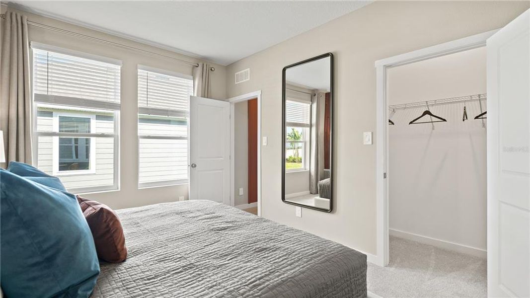 Furnished interior view inside a new home in , Clermont (Image 13).