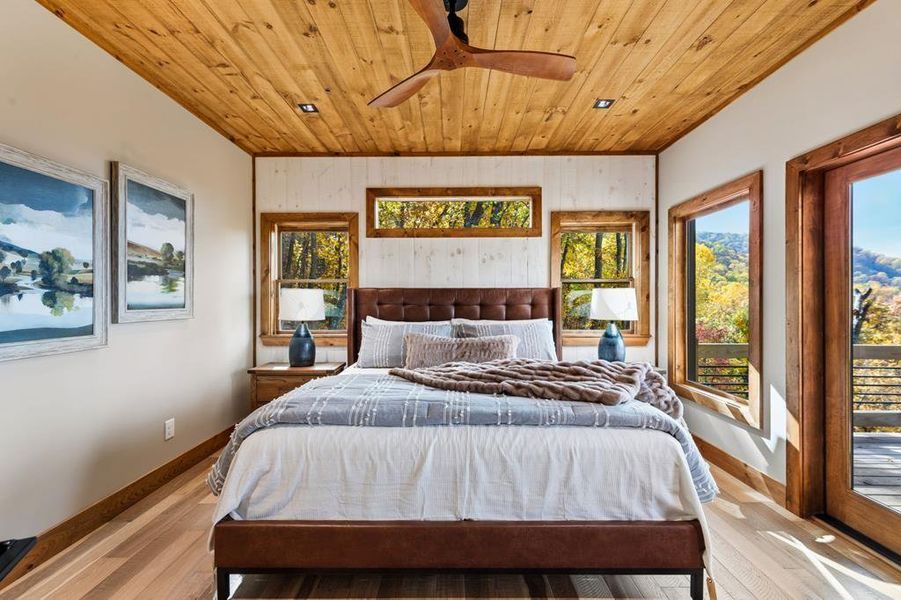 Furnished interior view inside a new home in , Blue Ridge (Image 49).