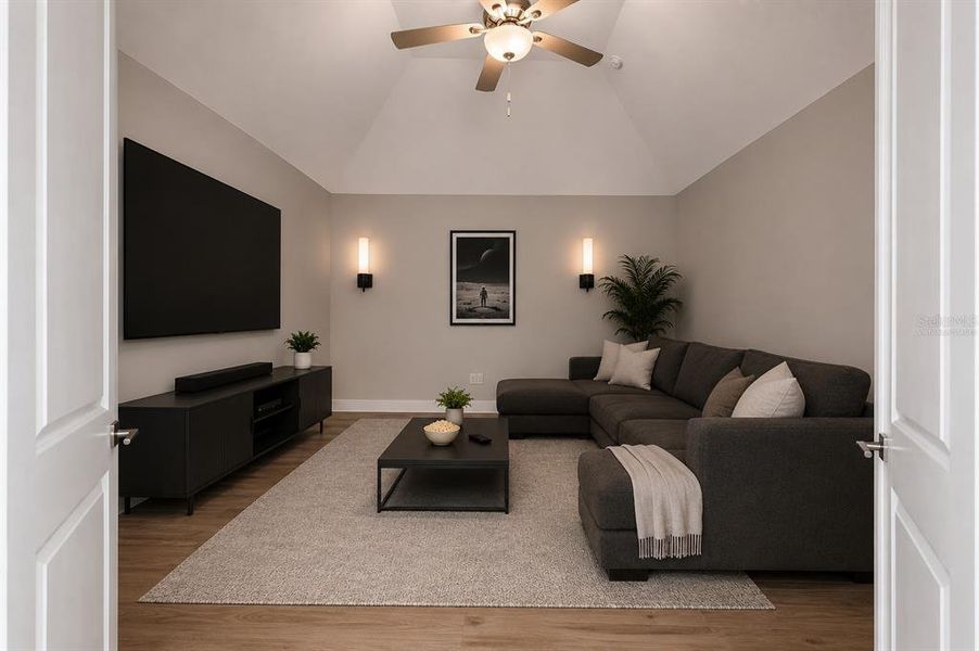 Furnished interior view inside a new home in , Hudson (Image 7). Furnished interior view inside a new home in , Hudson (Image 7).