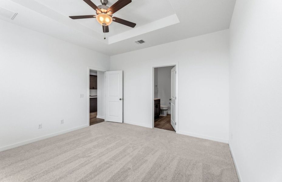 Spacious, unfurnished interior of a new home in Crosswinds, Kyle (Image 39). Spacious, unfurnished interior of a new home in Crosswinds, Kyle (Image 39).