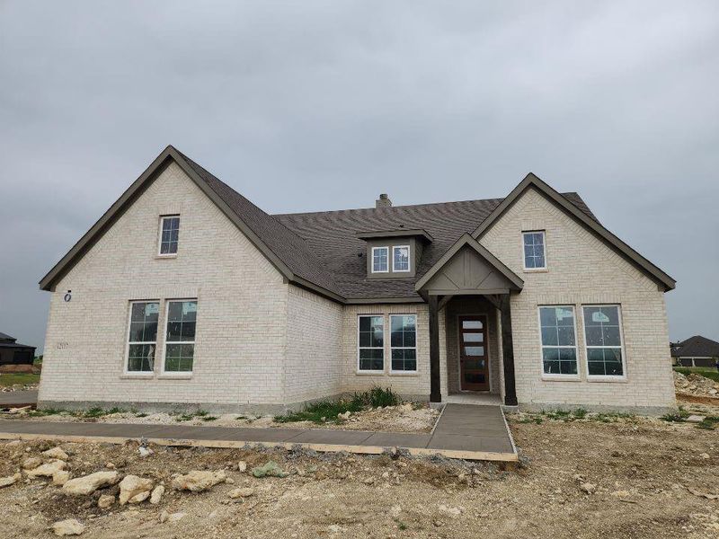 In-progress construction of a new home in Rocky Top, Krum, TX (Image 10).