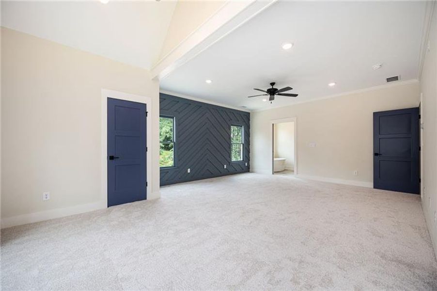 Spacious, unfurnished interior of a new home in , Monroe (Image 53).