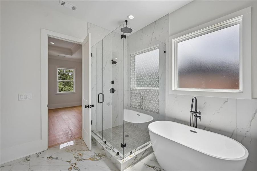 Furnished interior view inside a new home in , Buford (Image 22).
