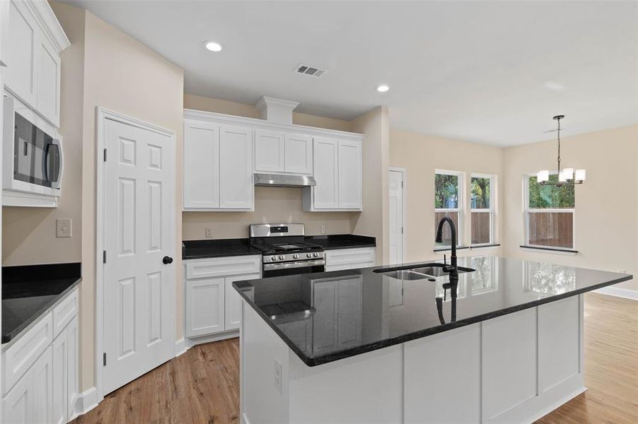 Furnished interior view inside a new home in , Gainesville (Image 6).