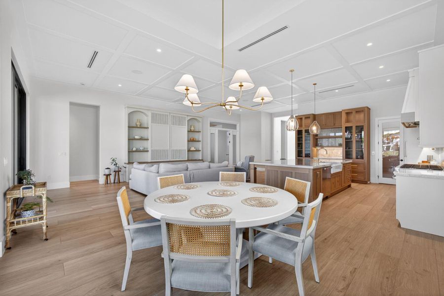 Furnished interior view inside a new home in , Palm Beach Gardens (Image 24).