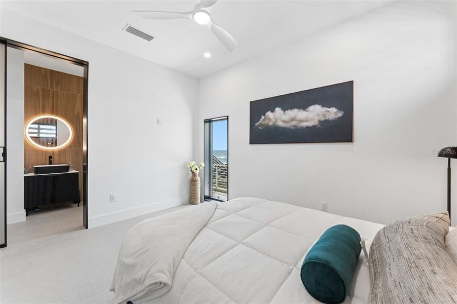 Furnished interior view inside a new home in , New Smyrna Beach (Image 41).