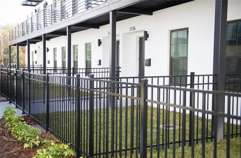 Fenced Yard Fenced Yard