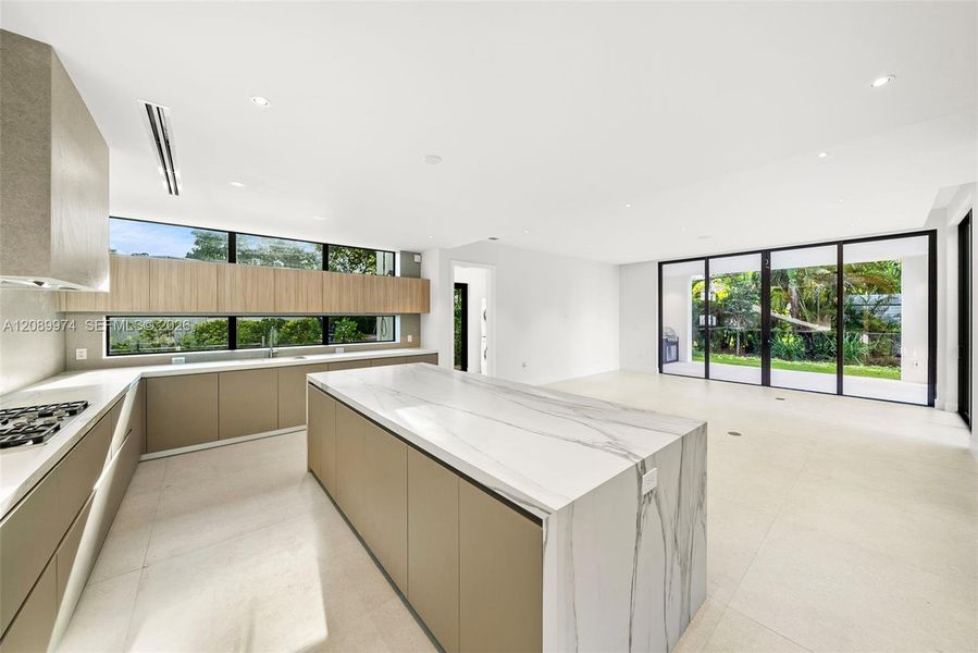Furnished interior view inside a new home in , South Miami (Image 16).