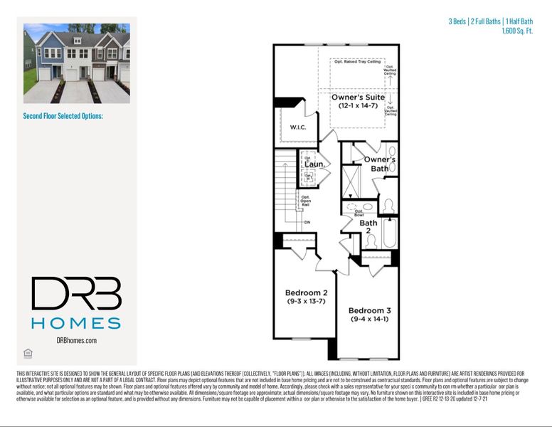 2D floor plan layout of this home in Ransdell Pointe, Spartanburg, SC (Image 6). 2D floor plan layout of this home in Ransdell Pointe, Spartanburg, SC (Image 6).