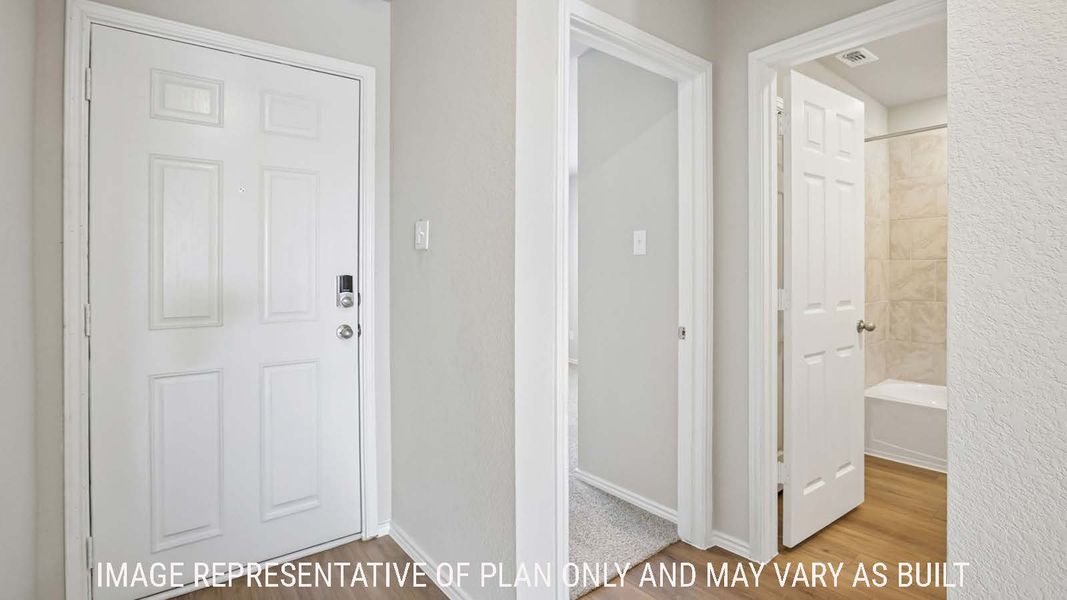 Spacious, unfurnished interior of a new home in Eastern Wells, Jarrell (Image 10).