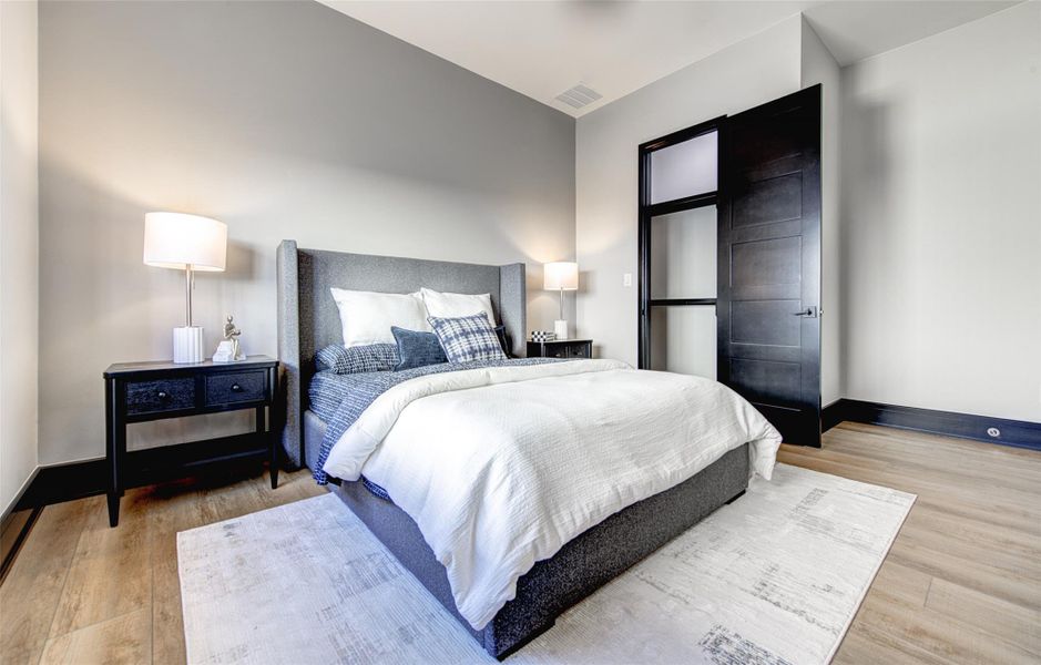 Furnished interior view inside a new home in , Austin (Image 11). Furnished interior view inside a new home in , Austin (Image 11).