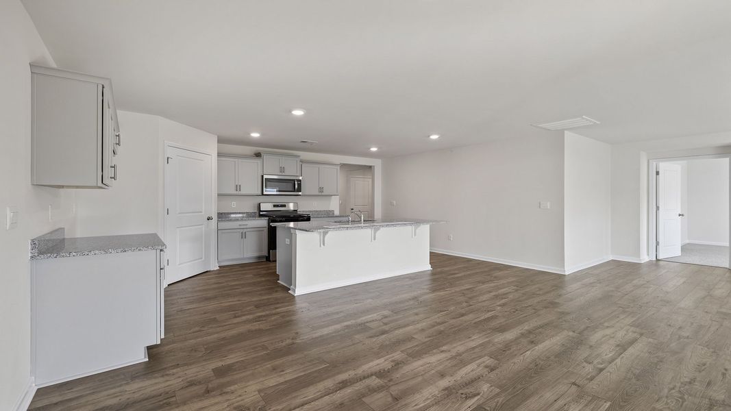 Furnished interior view inside a new home in Gibson Grove, Laurens (Image 6). Furnished interior view inside a new home in Gibson Grove, Laurens (Image 6).