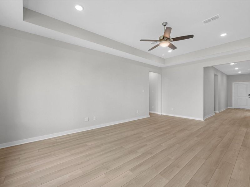 Spacious, unfurnished interior of a new home in Mason Woods, Cypress (Image 15). Spacious, unfurnished interior of a new home in Mason Woods, Cypress (Image 15).