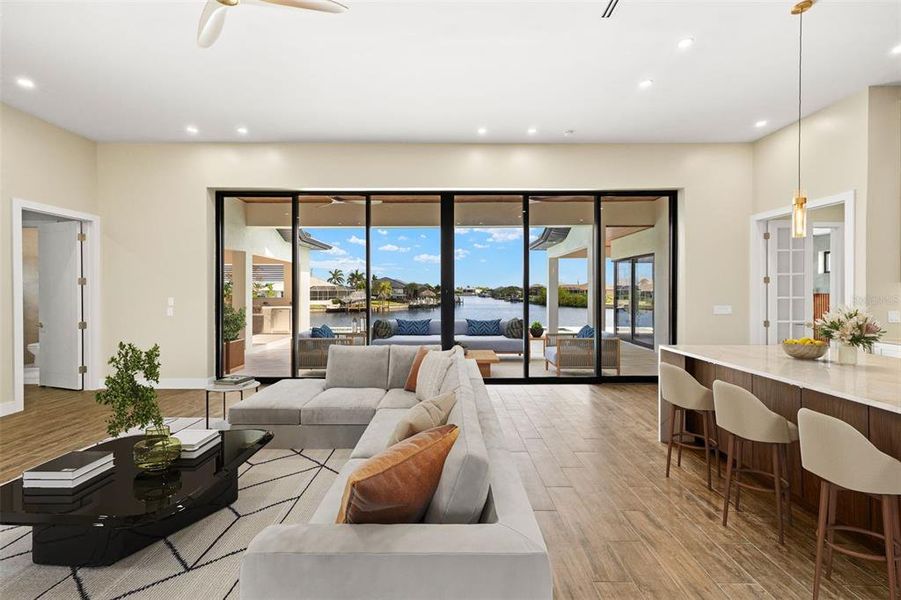 Furnished interior view inside a new home in , Cape Coral (Image 5).
