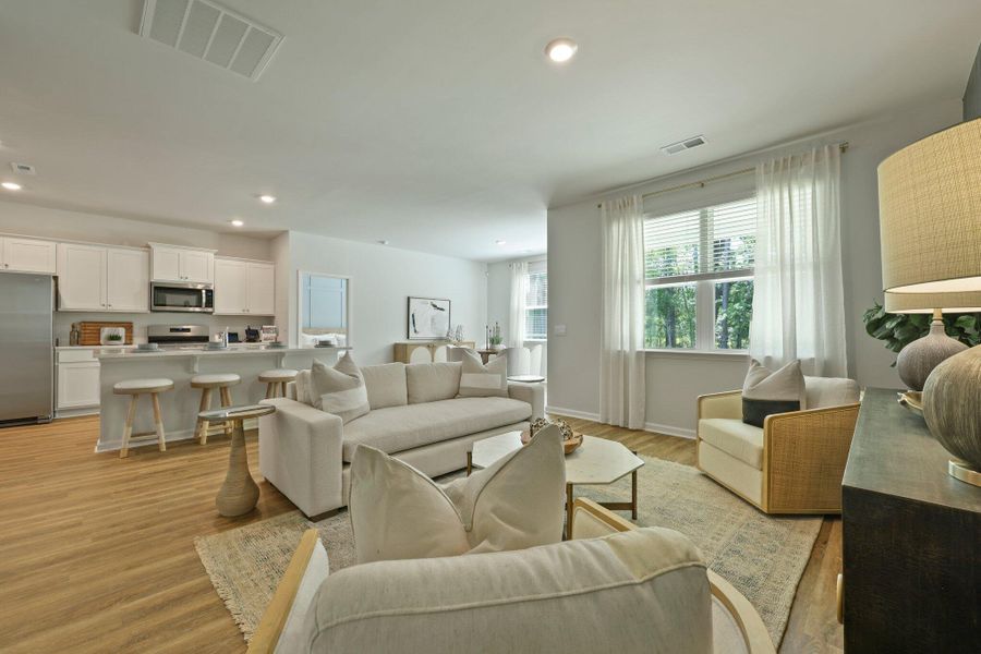 Furnished interior view inside a new home in Settlement at Salamander, North Charleston (Image 13).