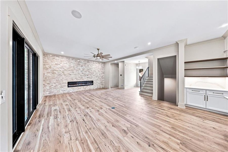 Spacious, unfurnished interior of a new home in , Flowery Branch (Image 37). Spacious, unfurnished interior of a new home in , Flowery Branch (Image 37).