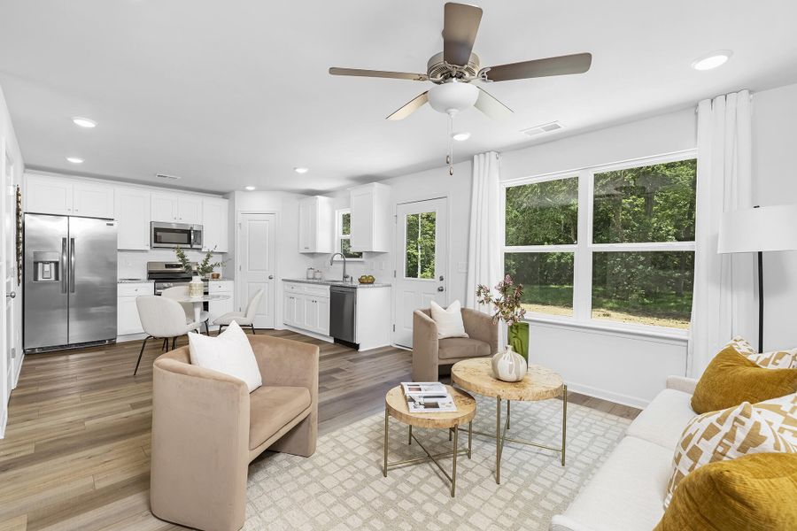Furnished interior view inside a new home in , Moncks Corner (Image 5).