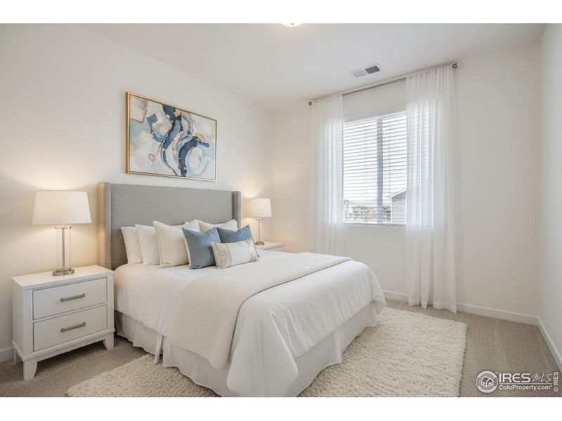 Furnished interior view inside a new home in , Fort Collins (Image 7). Furnished interior view inside a new home in , Fort Collins (Image 7).