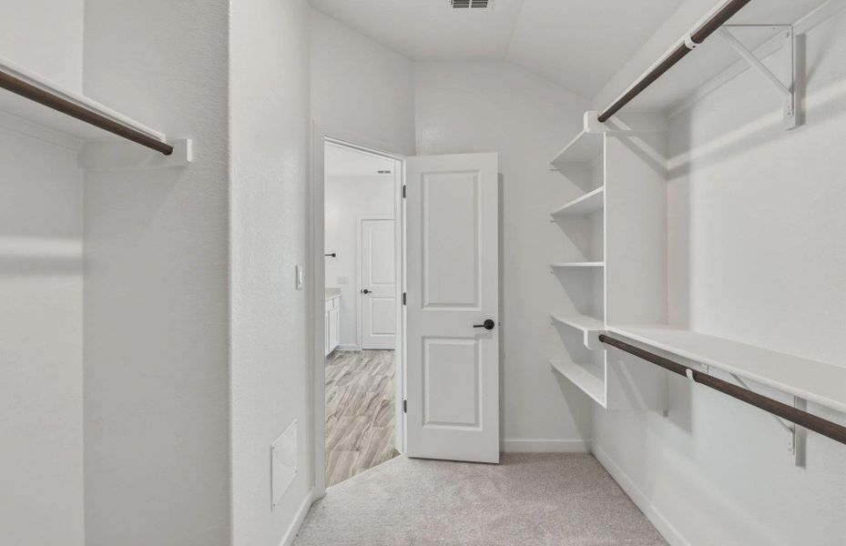 Furnished interior view inside a new home in Sunfield, Buda (Image 19).