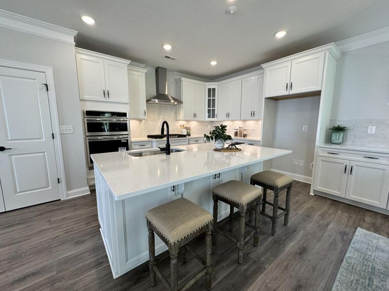 Furnished interior view inside a new home in Caldwell Forest, Charlotte (Image 6).