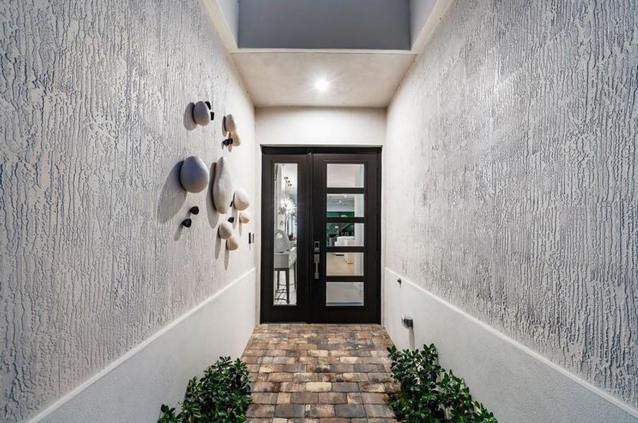 Exterior details and patio area of a home in , Palm Beach Gardens (Image 25).