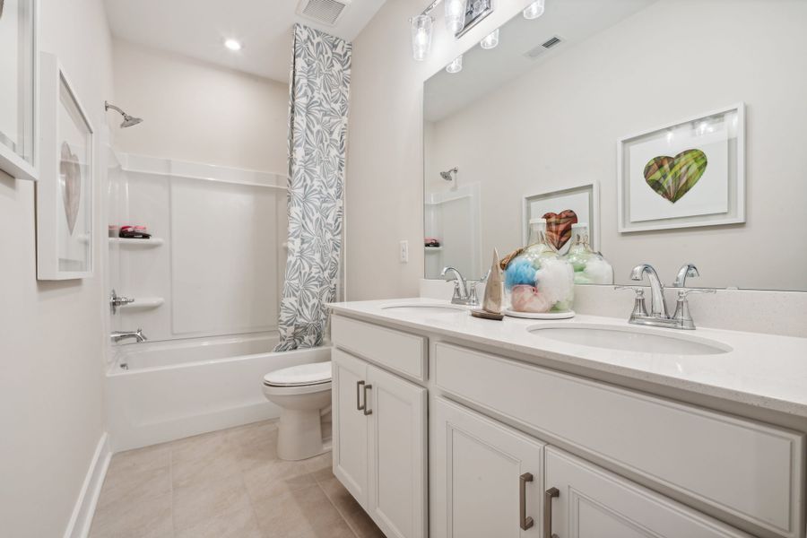 Furnished interior view inside a new home in Seven Oaks, Belmont (Image 25).