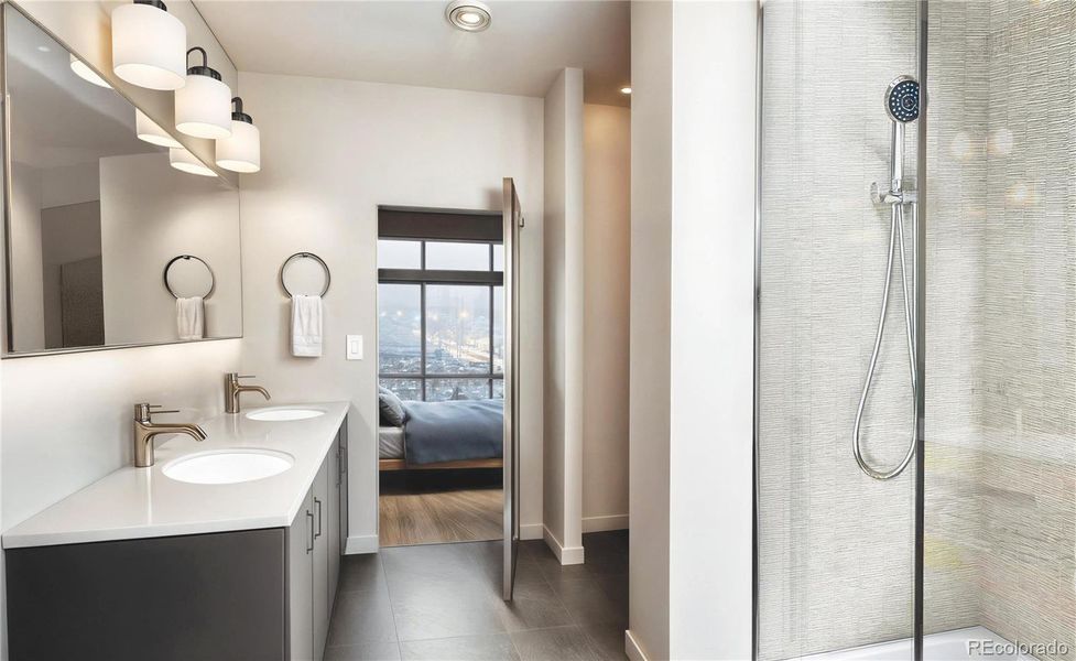 Furnished interior view inside a new home in , Denver (Image 4).