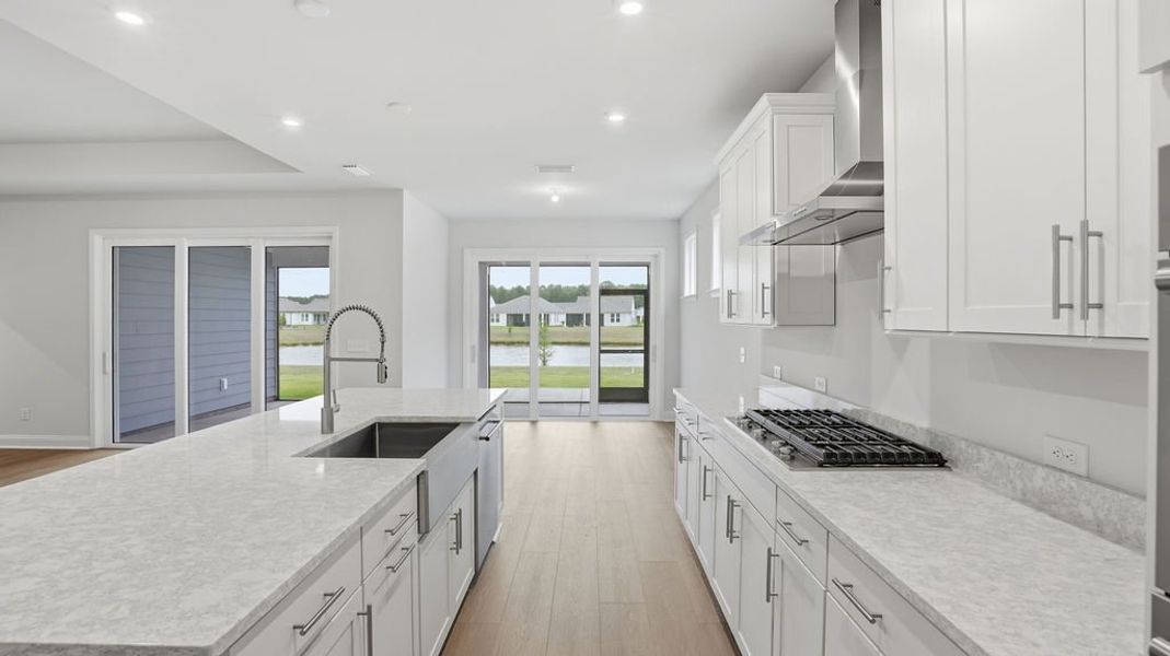 Furnished interior view inside a new home in Sun City Hilton Head, Bluffton (Image 7).