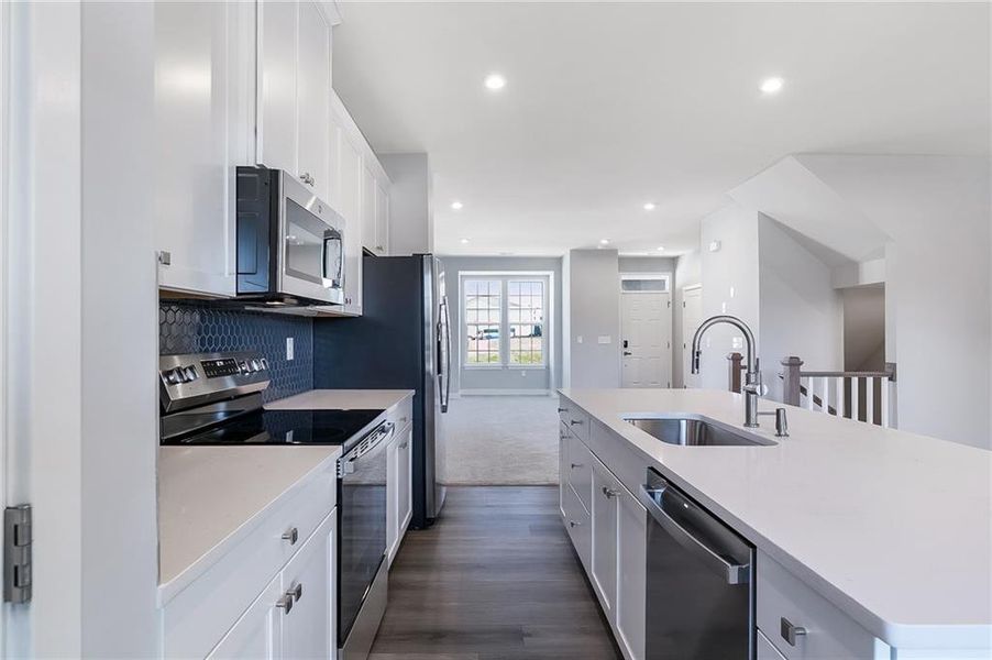 Furnished interior view inside a new home in , Lawrenceville (Image 10).