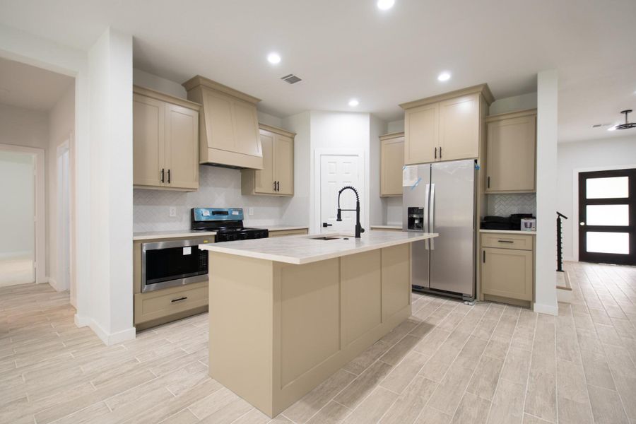 Furnished interior view inside a new home in , Dayton (Image 5).