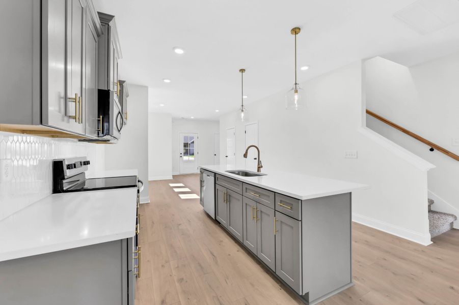 Furnished interior view inside a new home in Fletchers Bend, Clarksville (Image 6). Furnished interior view inside a new home in Fletchers Bend, Clarksville (Image 6).
