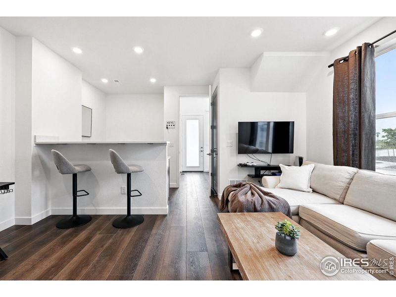 Furnished interior view inside a new home in Silo: The Skyline Collection, Lafayette (Image 23).