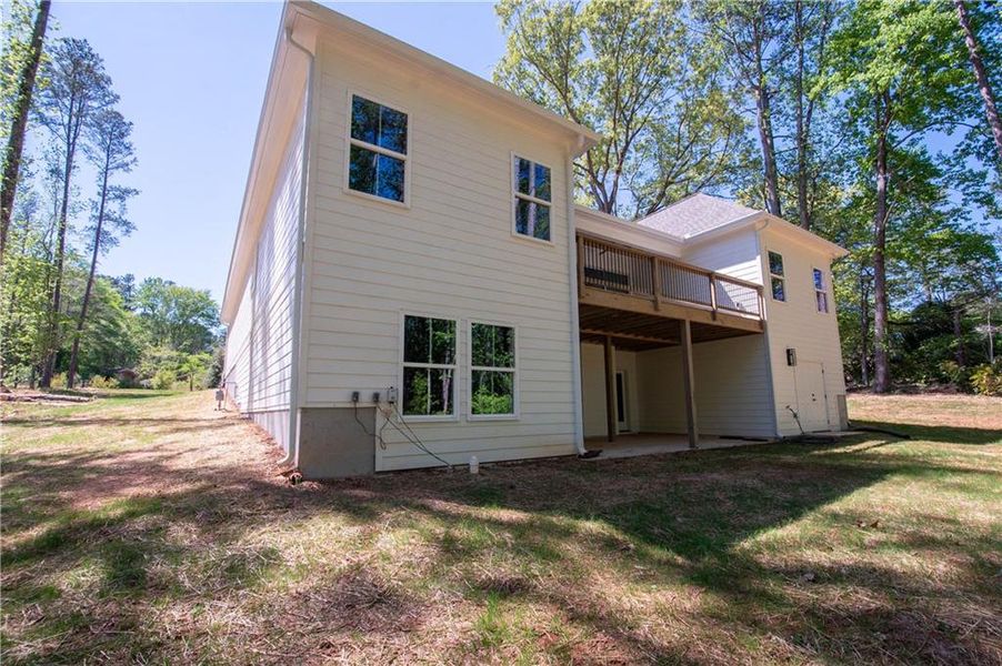 Exterior details and patio area of a home in , Fayetteville (Image 3).