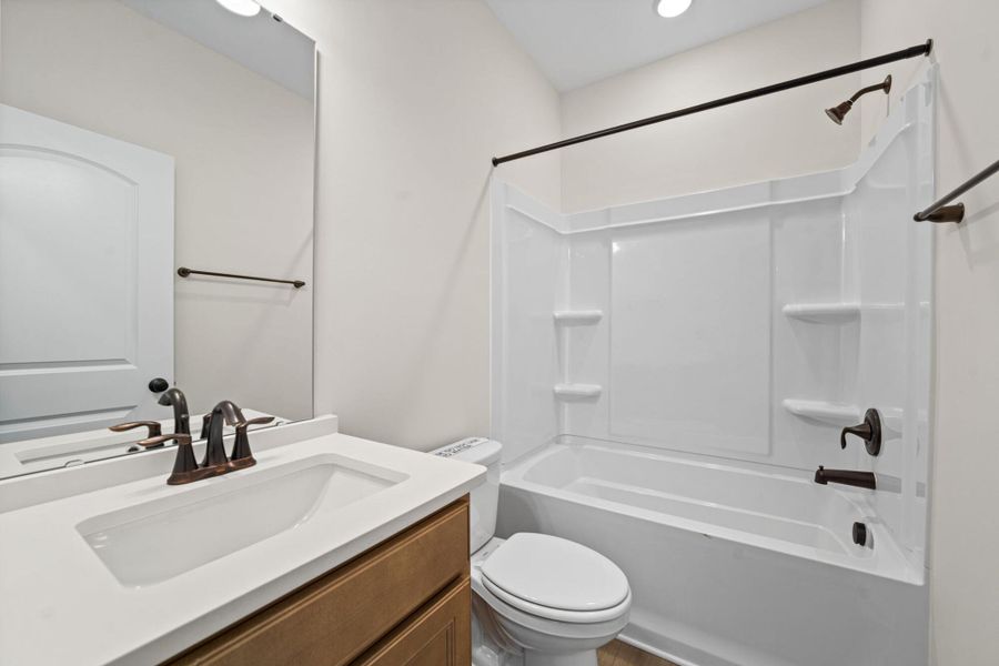 Furnished interior view inside a new home in Monterra, Kernersville (Image 12).