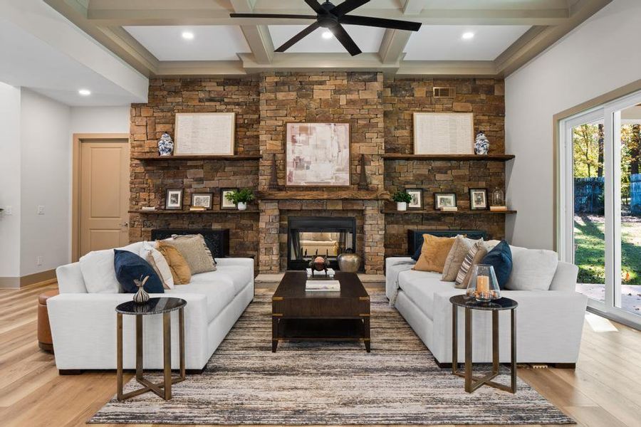 Furnished interior view inside a new home in , Peachtree Corners (Image 15).