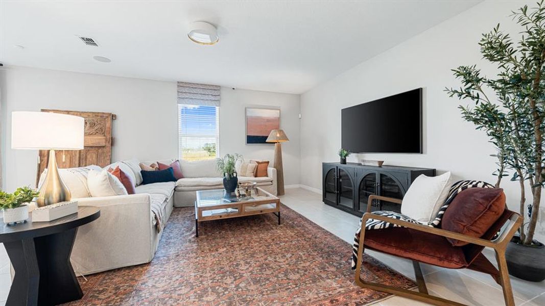 Furnished interior view inside a new home in Coasterra Community Group Page, Palmetto (Image 6).