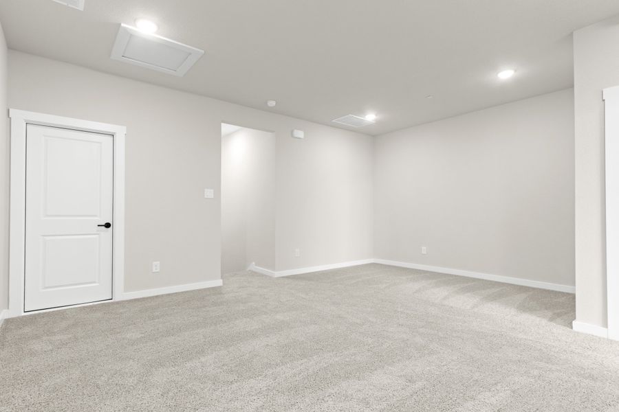 Spacious, unfurnished interior of a new home in Cottonwood Creek, Rowlett (Image 40). Spacious, unfurnished interior of a new home in Cottonwood Creek, Rowlett (Image 40).
