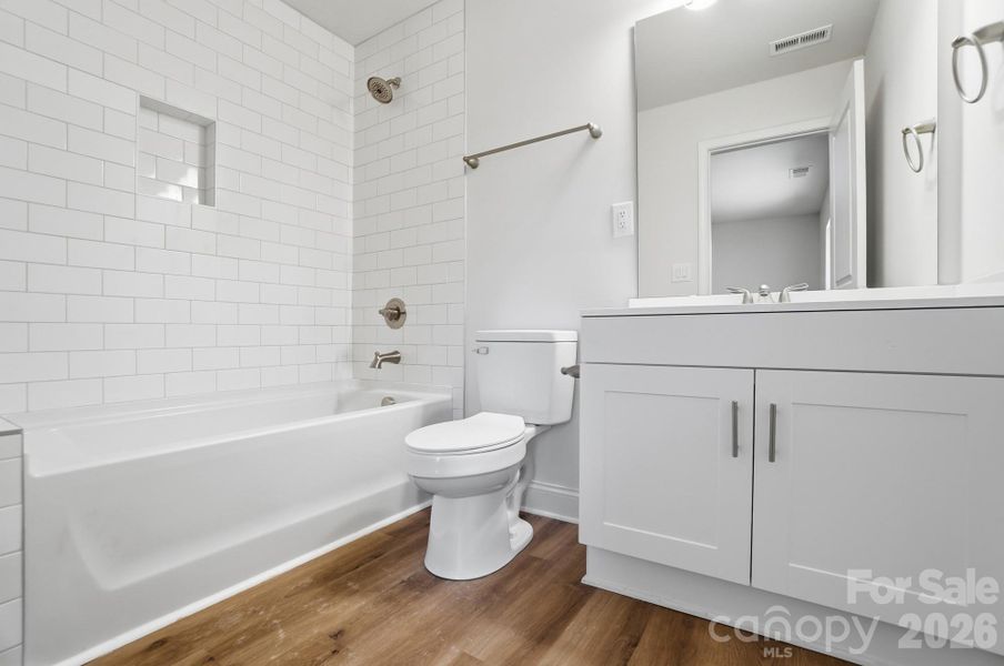 Furnished interior view inside a new home in , Albemarle (Image 10). Furnished interior view inside a new home in , Albemarle (Image 10).