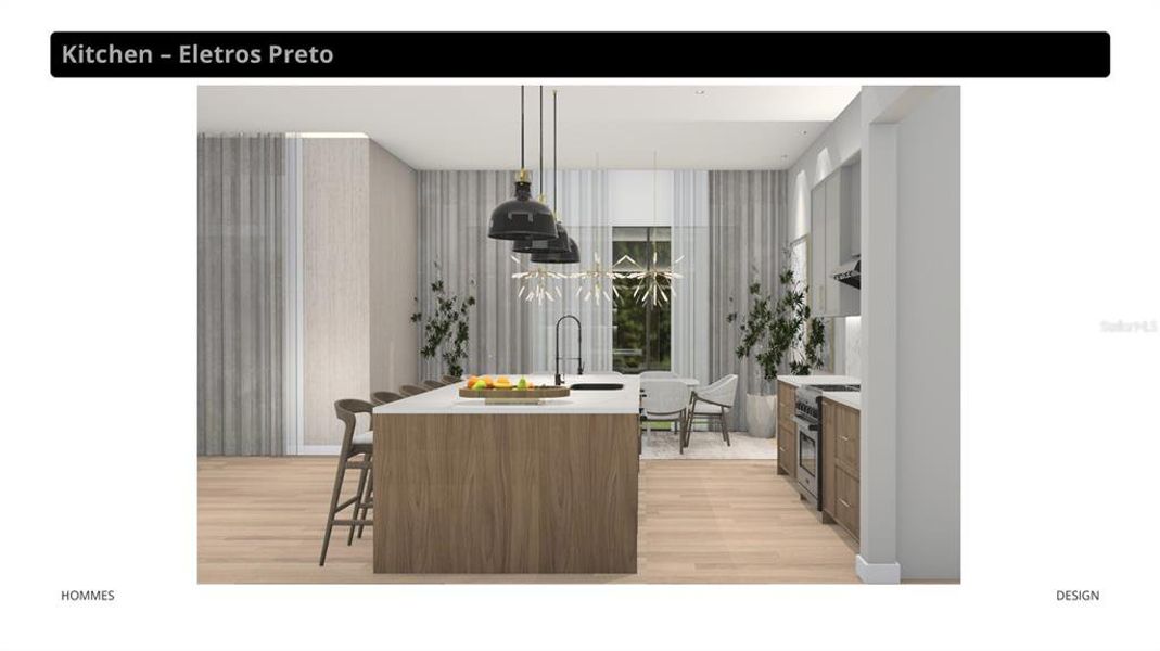 Furnished interior view inside a new home in , Winter Park (Image 14).