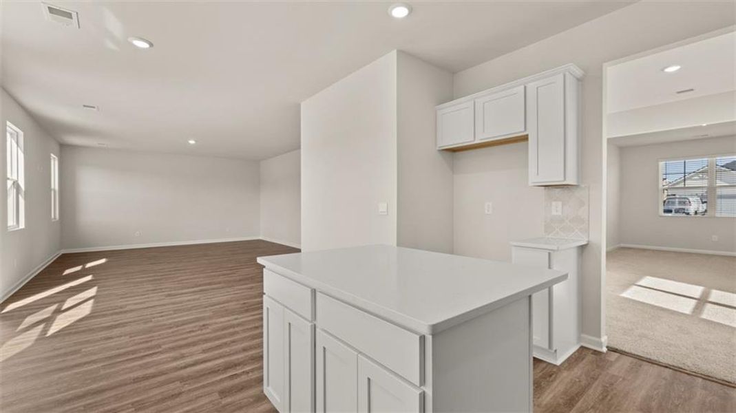 Furnished interior view inside a new home in Locust Grove Station - Cedar Ridge, Locust Grove (Image 8).