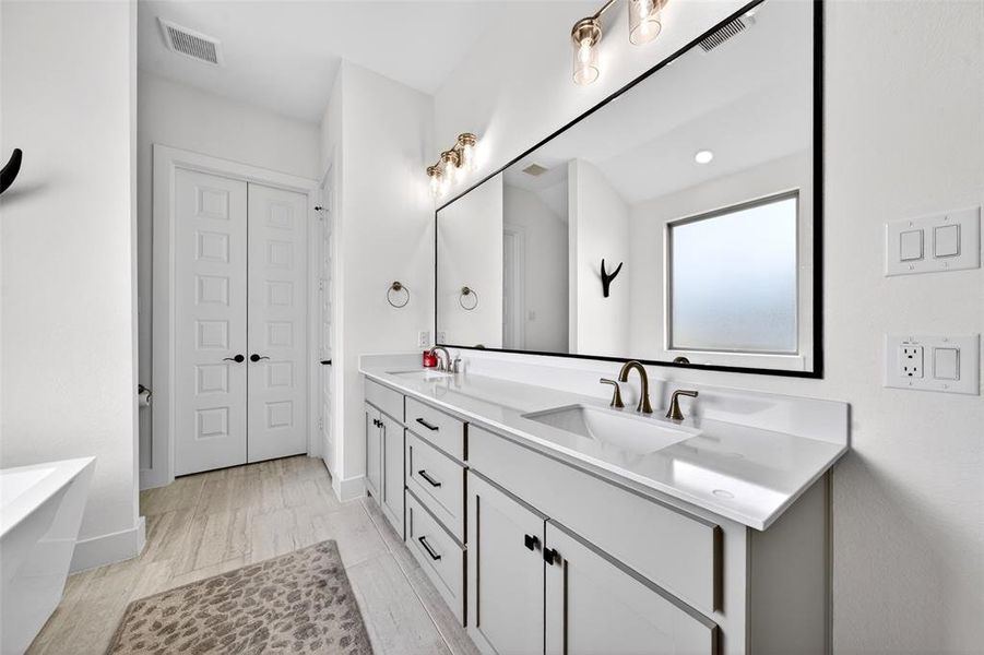 Furnished interior view inside a new home in Gatlin Ranch, Springtown (Image 14).