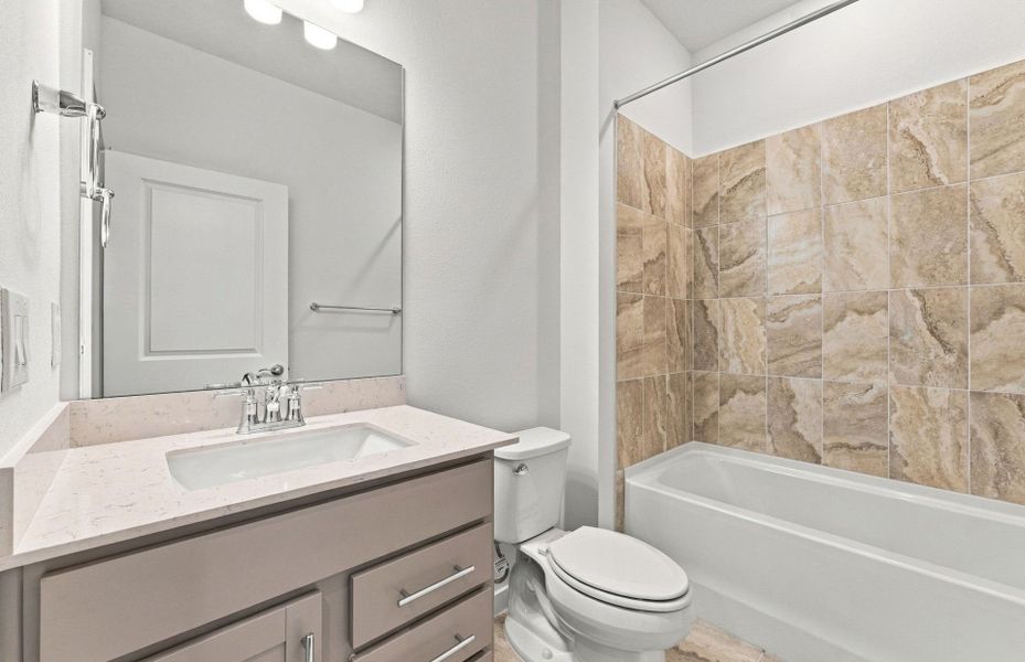 Furnished interior view inside a new home in Oakfield Trails, Parrish (Image 9).