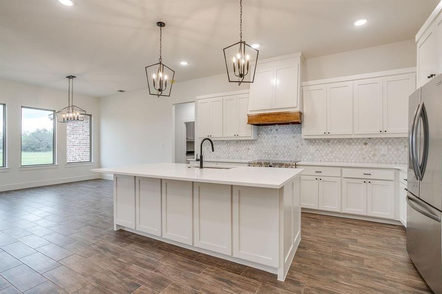 Furnished interior view inside a new home in , Poolville (Image 11).
