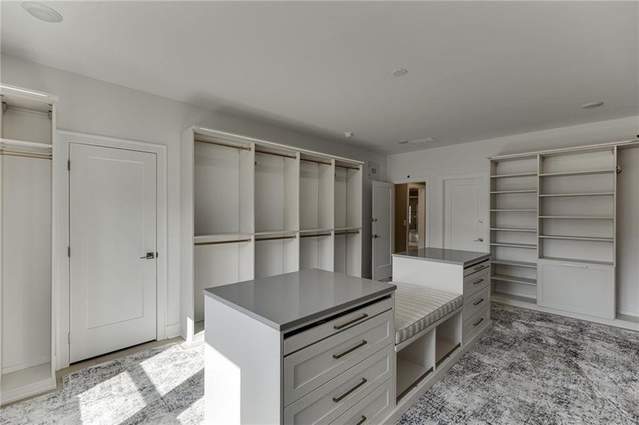 Furnished interior view inside a new home in The Retreat at Sterling on the Lake 48', Flowery Branch (Image 19).