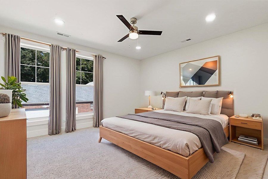Furnished interior view inside a new home in , Manning (Image 14).
