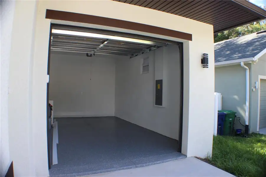 Exterior details and patio area of a home in , Tampa (Image 25).