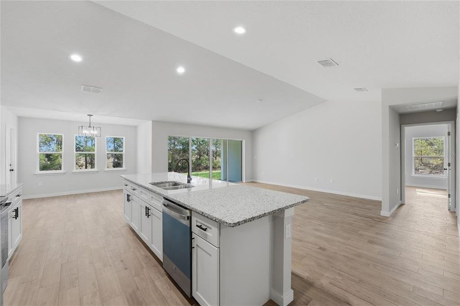 Furnished interior view inside a new home in , Ocala (Image 15).