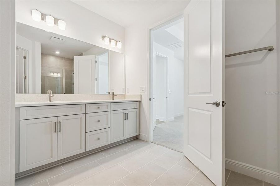 Furnished interior view inside a new home in SeaFlower, Bradenton (Image 9).