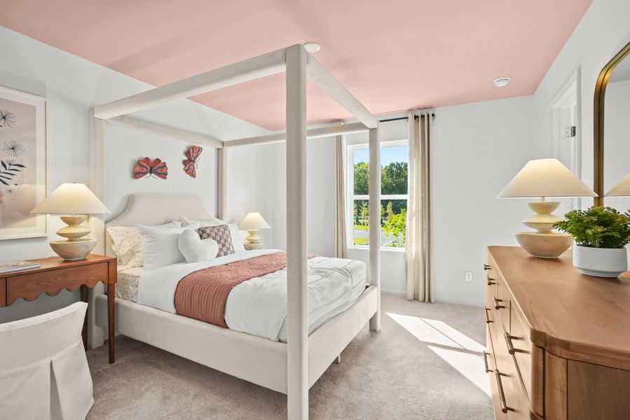 Representative furnished interior of a home built from the Austin by Pulte Homes in Cannon Run, Concord (Image 9).