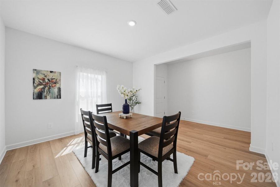 Furnished interior view inside a new home in Buffalo Ridge, Newton (Image 17).